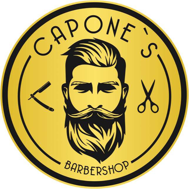 Capone's Barbershop Logo